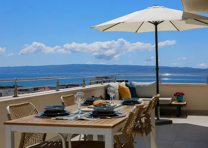 Kiki's Sea View Open With Terrace And Jacuzzi Lägenhet
